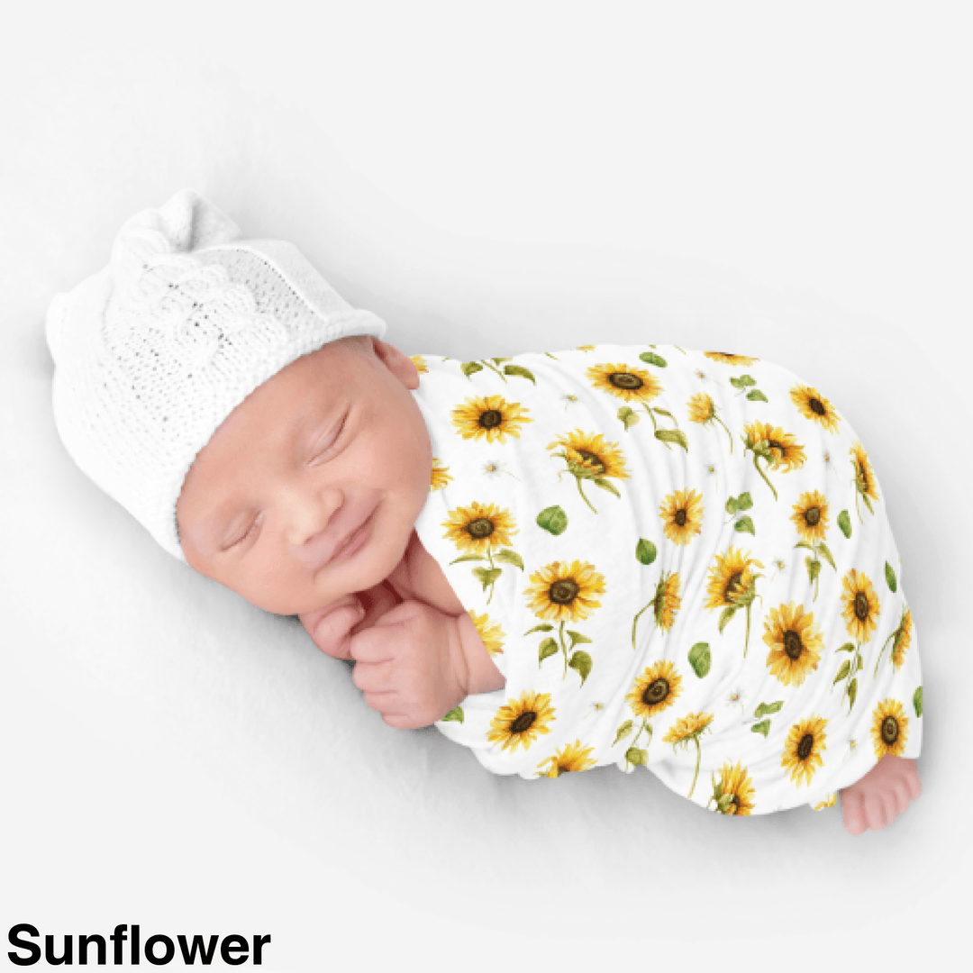 Bamboo Snuggle Stretch Wrap - Assorted Sunflower Wraps