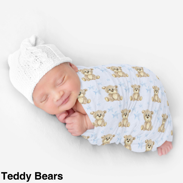 Bamboo Snuggle Stretch Wrap - Assorted Teddy Bears Wraps