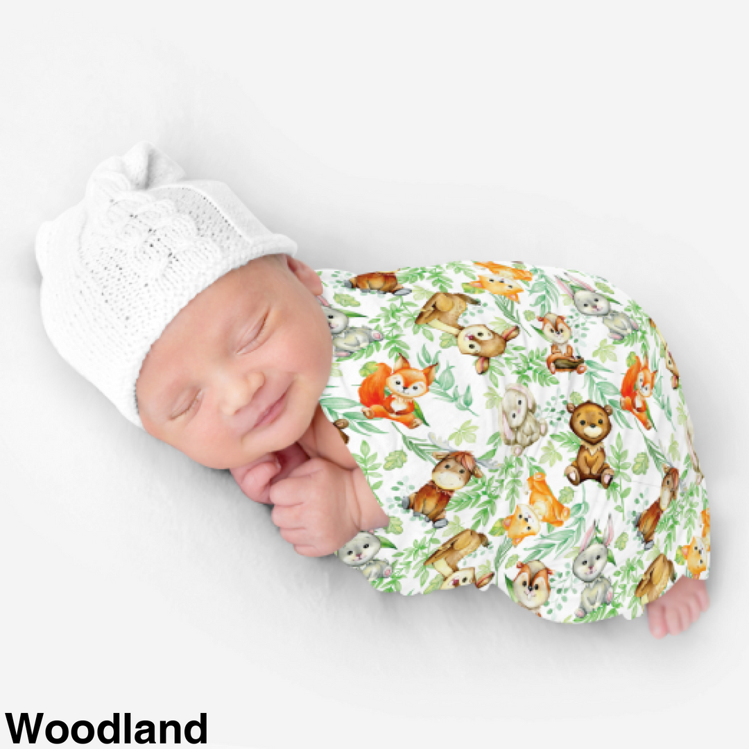 Bamboo Snuggle Stretch Wrap - Assorted Woodland Wraps