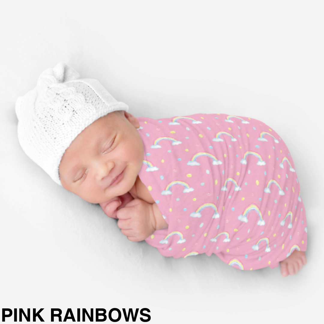 Bamboo Snuggle Stretch Wrap - Assorted Hearts Wraps