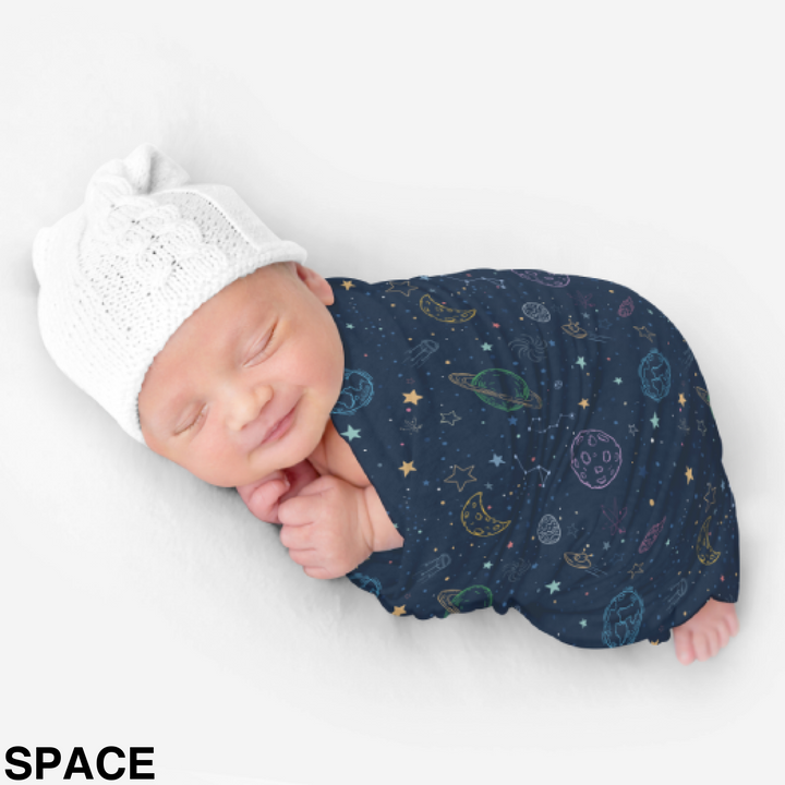 Bamboo Snuggle Stretch Wrap - Assorted Space Wraps