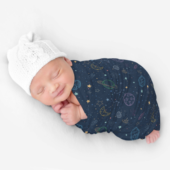 Bamboo Snuggle Stretch Wrap - Assorted Space Wraps