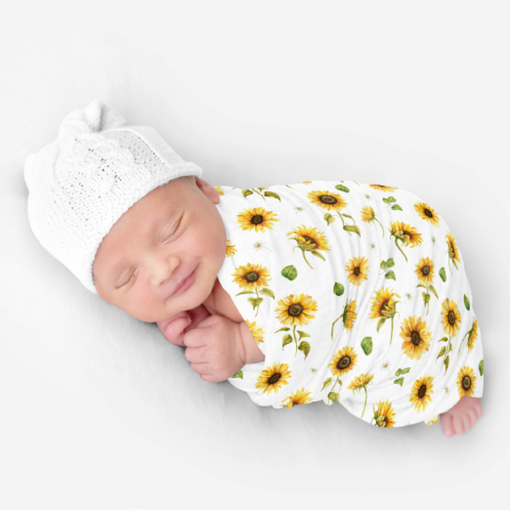 Bamboo Snuggle Stretch Wrap - Assorted Sunflower Wraps