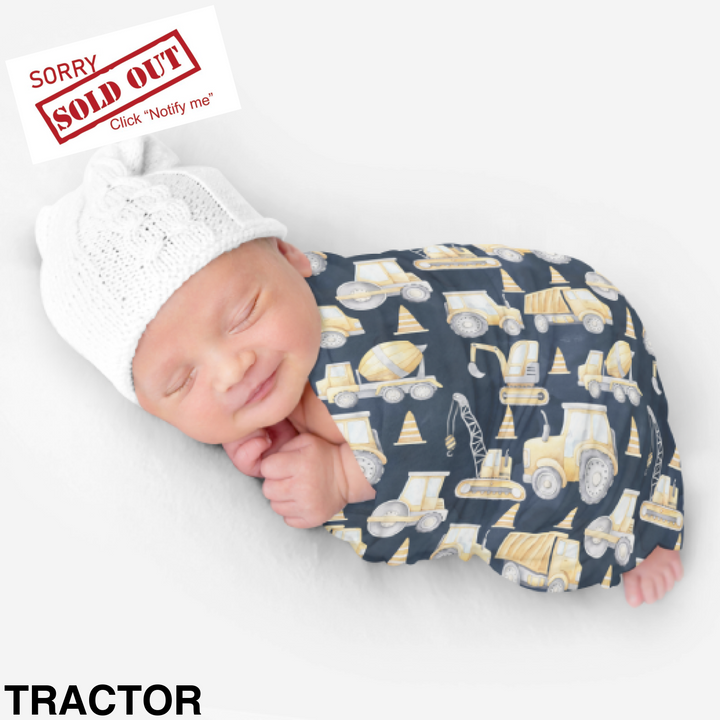 Bamboo Snuggle Stretch Wrap - Assorted Tractor Wraps