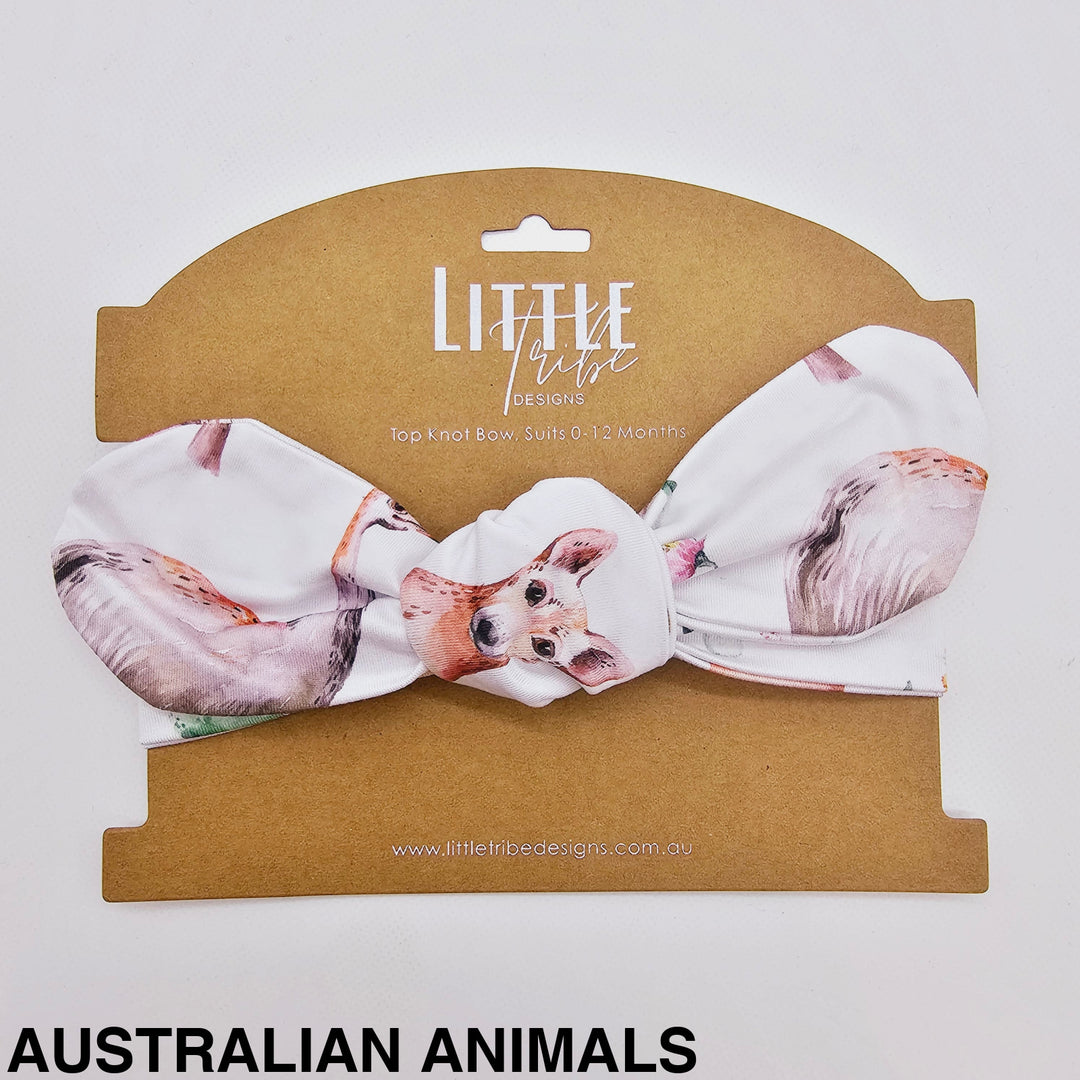 Bamboo Topknot Headband - Assorted Beanies & Headbands