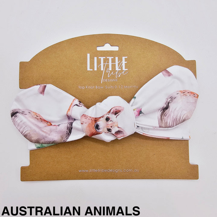 Bamboo Topknot Headband - Assorted Beanies & Headbands