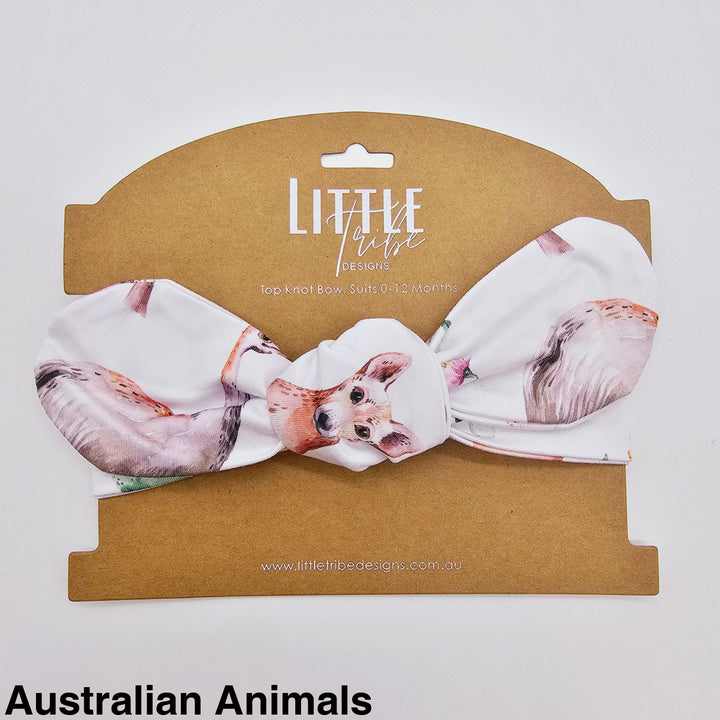 Bamboo Topknot Headband - Assorted Beanies & Headbands