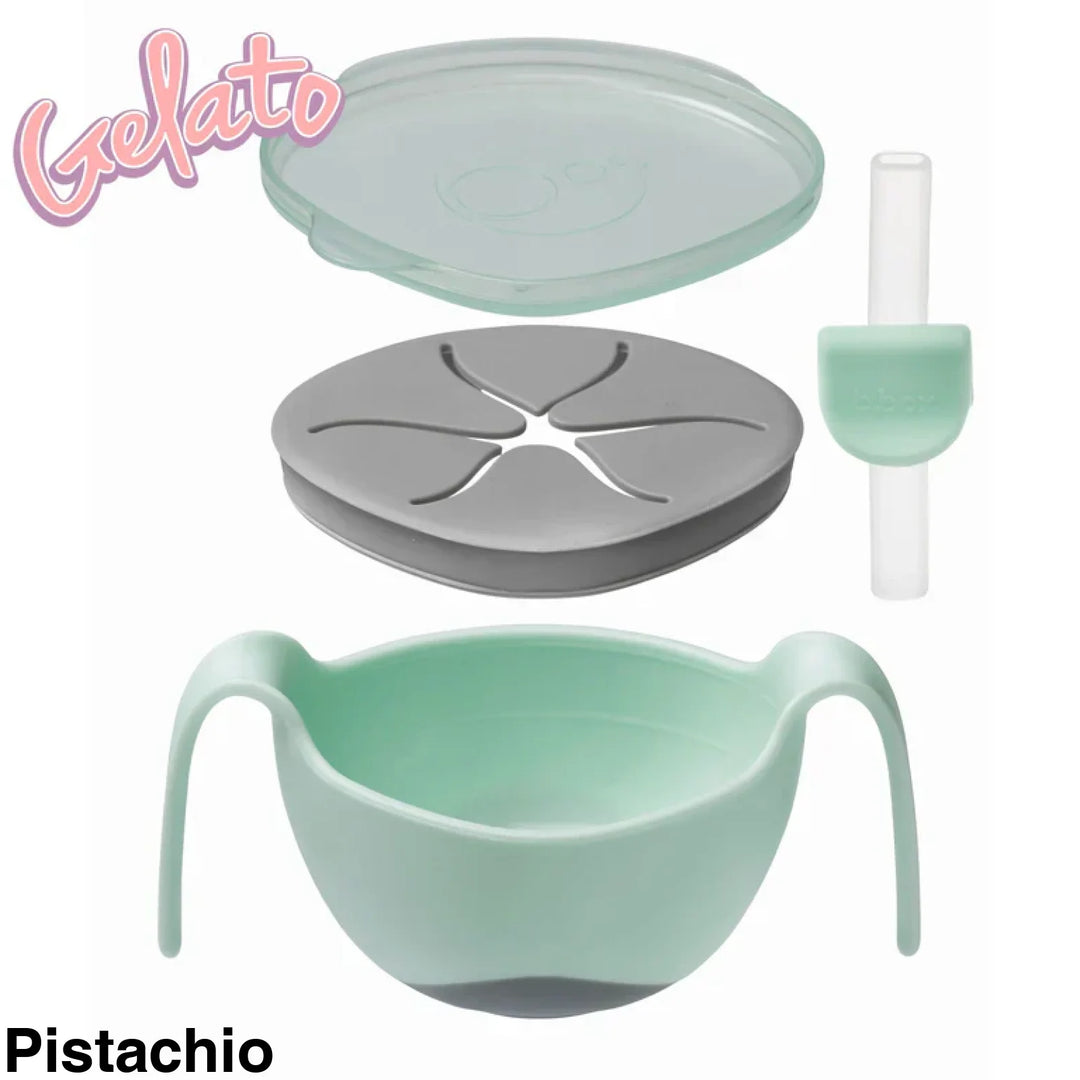 BBox Bowl and Straw Pistachio