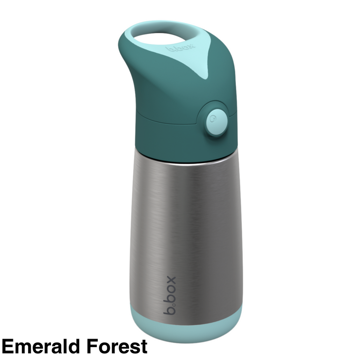 Bbox Insulated Drink Bottle 350Ml Emerald Forest