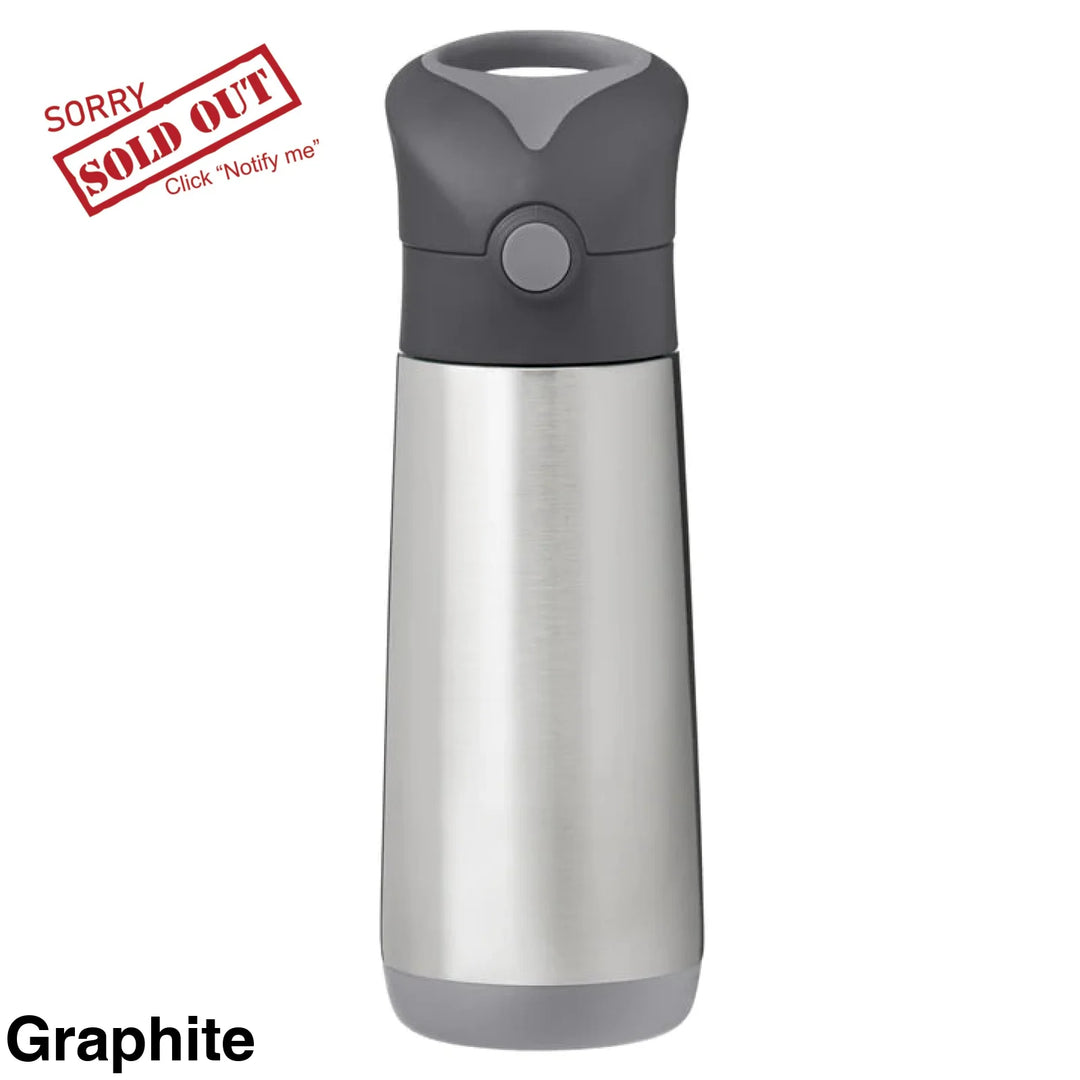 Bbox Insulated Drink Bottle 500Ml Graphite