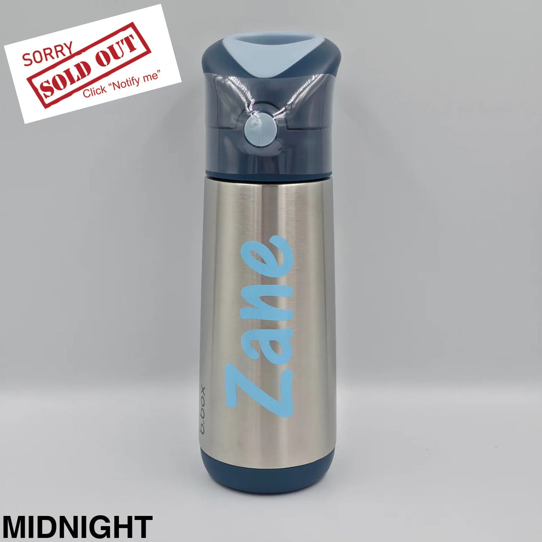 BBox Insulated Drink Bottle 500ml Midnight