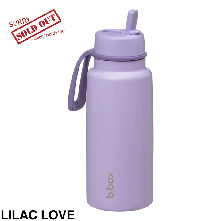 Bbox Insulated Flip Top 1L Bottle Lilac Love