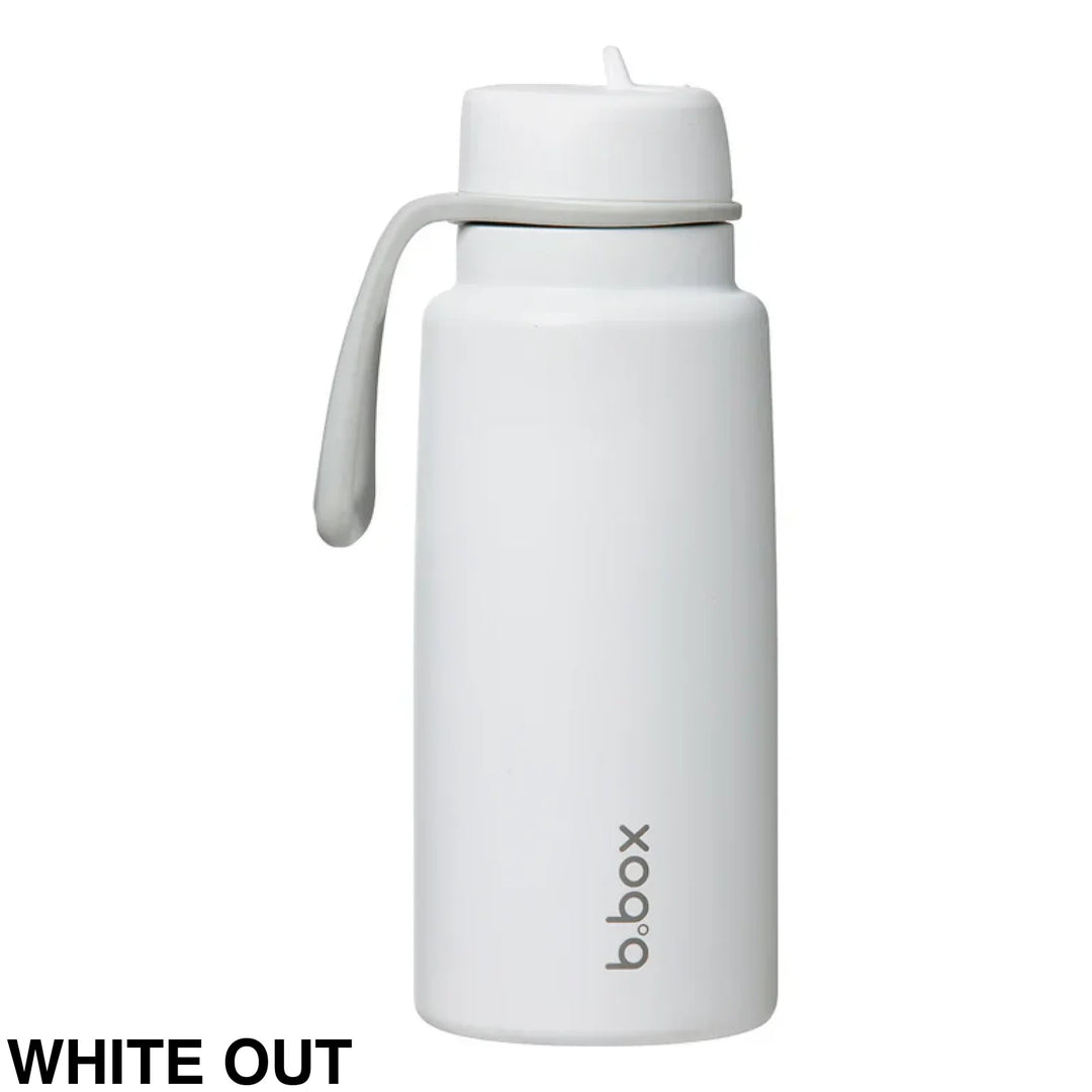 BBox Insulated Flip Top 1L Bottle White Out