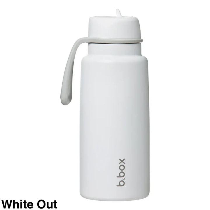 BBox Insulated Flip Top 1L Bottle White Out