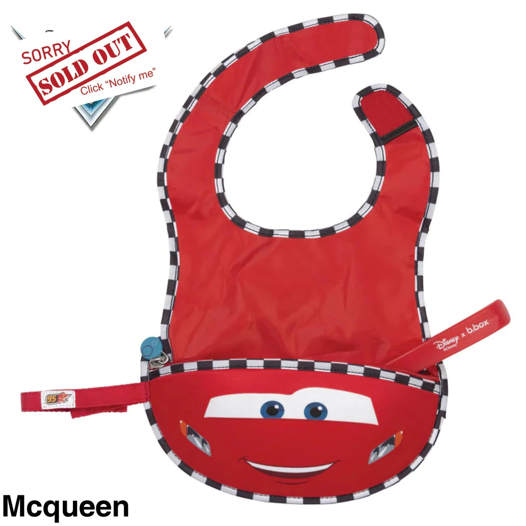 Bbox Travel Bib - Disney Mcqueen