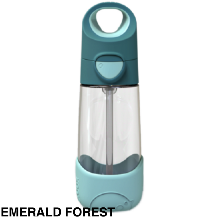 Bbox Tritan Straw Drink Bottle 450Ml Emerald Forest Baby & Toddler