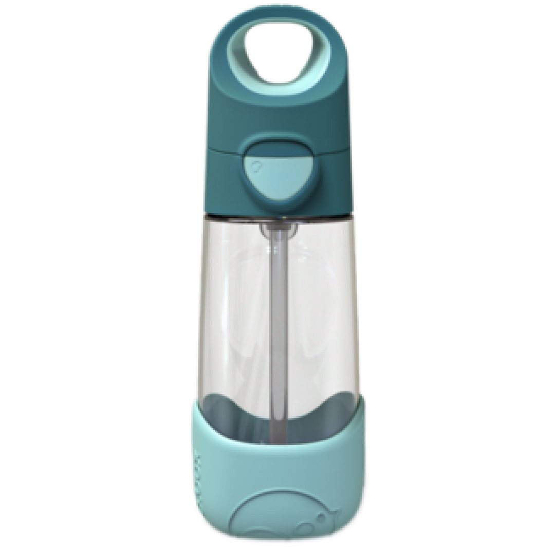 Bbox Tritan Straw Drink Bottle 450Ml Emerald Forest Baby & Toddler