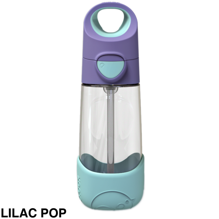 Bbox Tritan Straw Drink Bottle 450Ml Lilac Pop Baby & Toddler