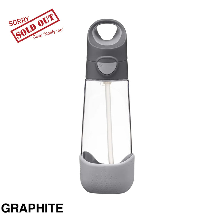 Bbox Tritan Straw Drink Bottle 600Ml Graphite Baby & Toddler
