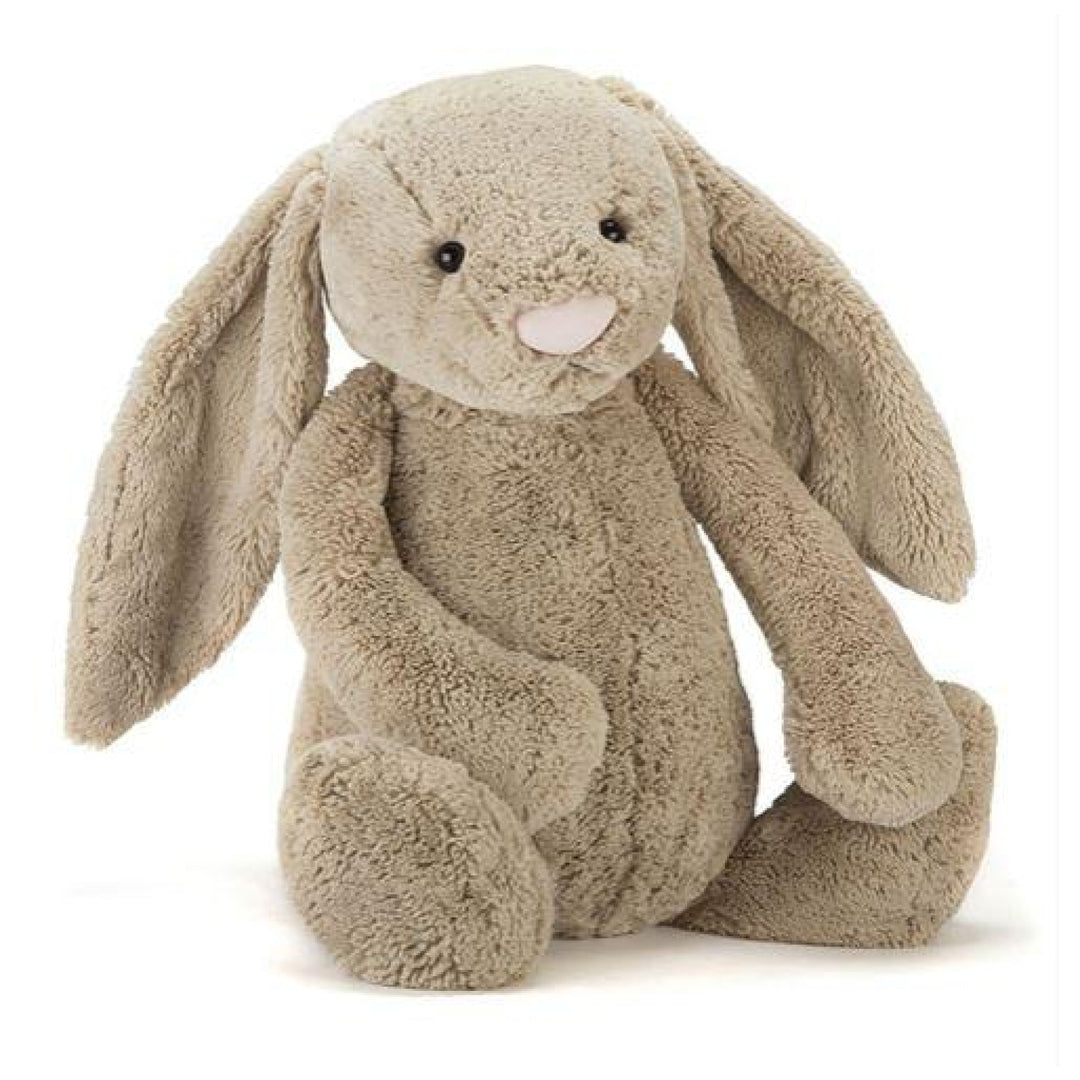 Beige Jellycat Bashful Bunny Huge