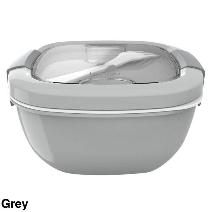 Bentgo All-In-One Salad Container Grey