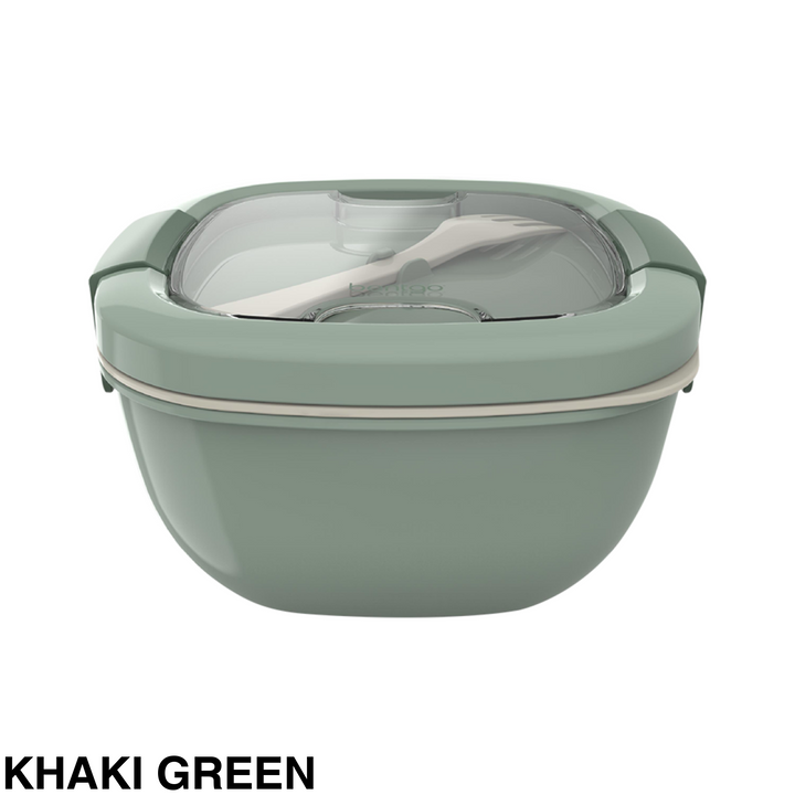 Bentgo All-in-One Salad Container Khaki Green