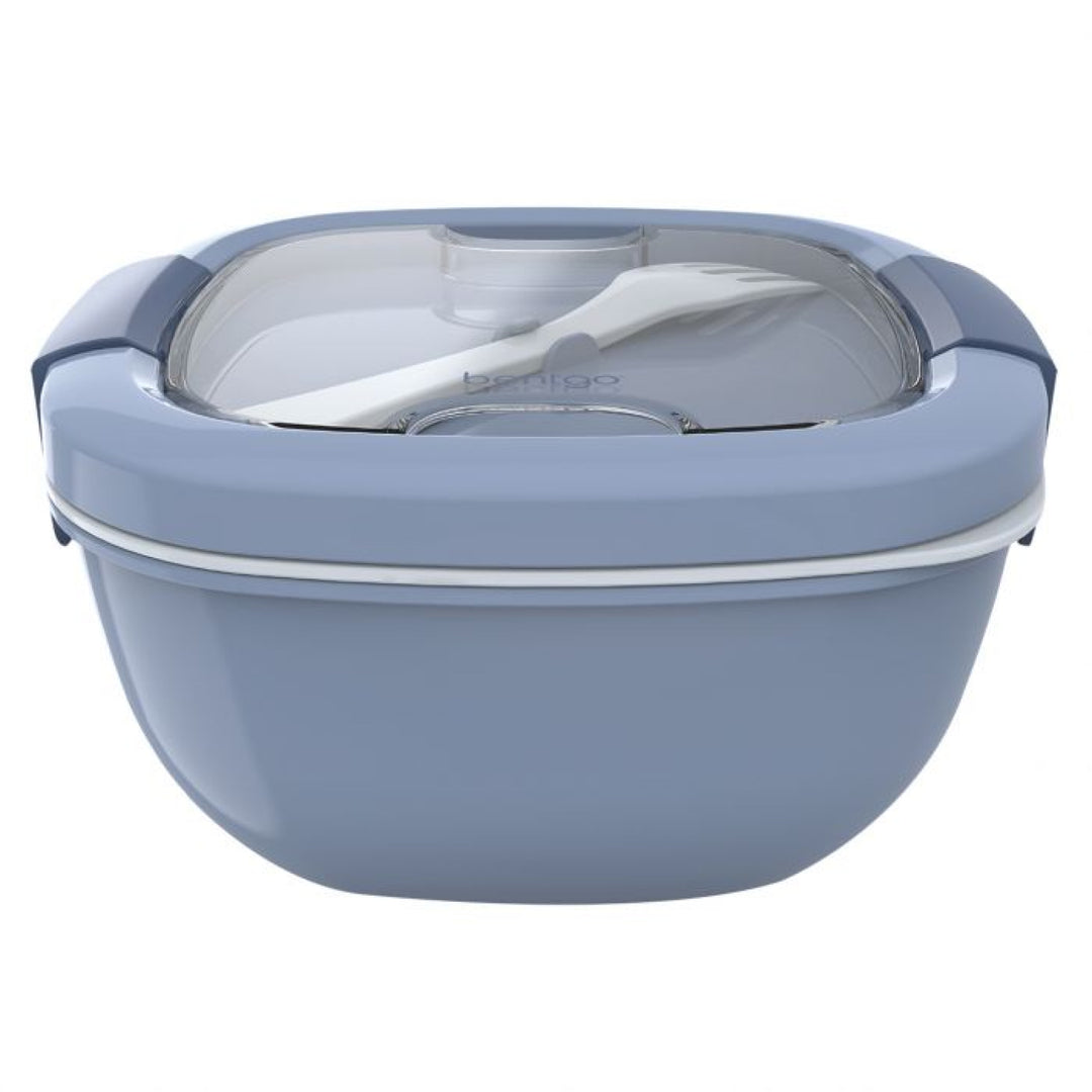 Bentgo All-In-One Salad Container Slate Blue