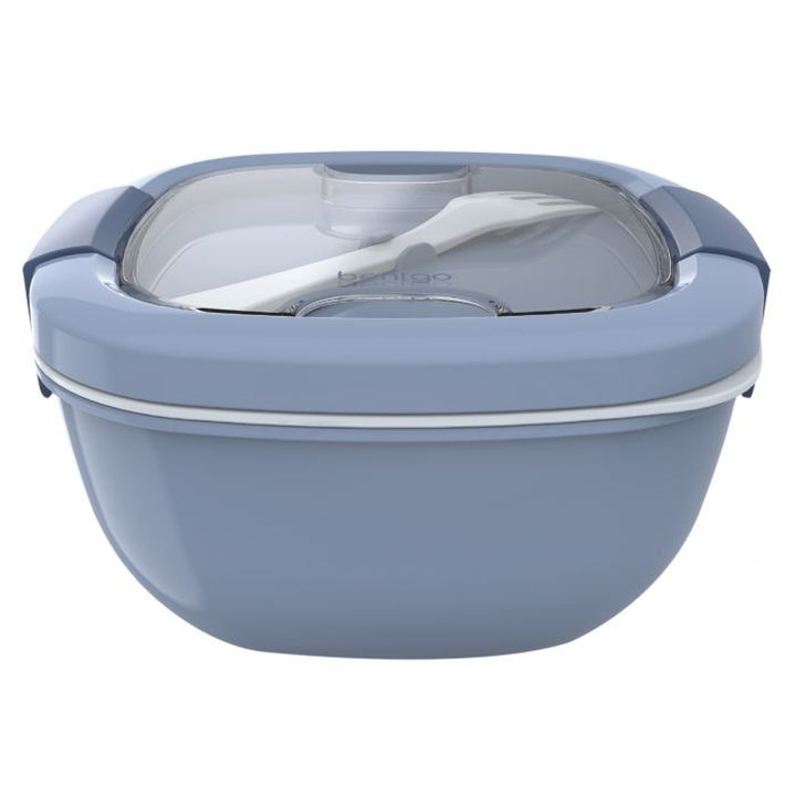 Bentgo All-In-One Salad Container Slate Blue