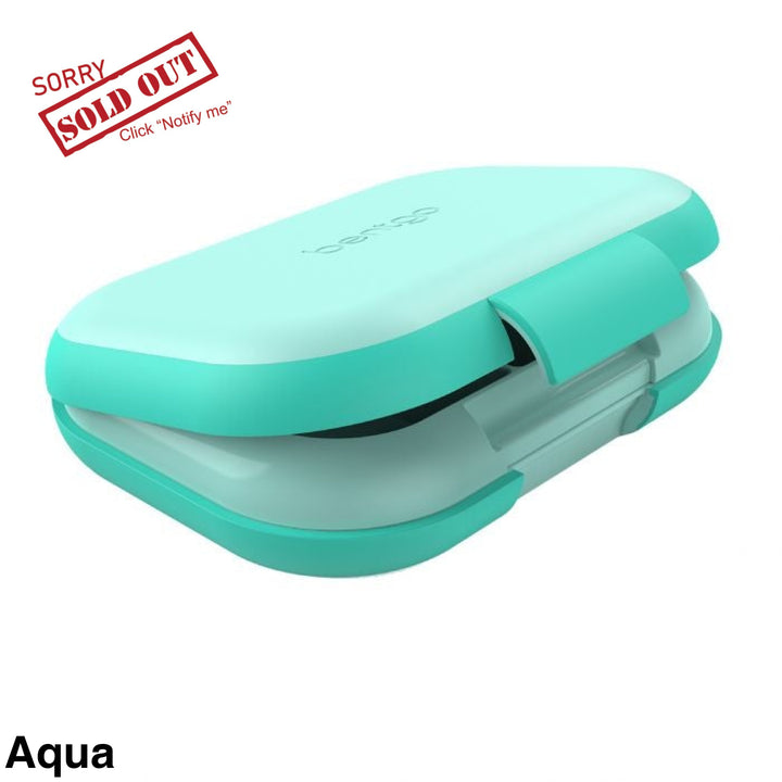 Bentgo Kids Chill Leak-Proof Print Bento Lunch Box Aqua