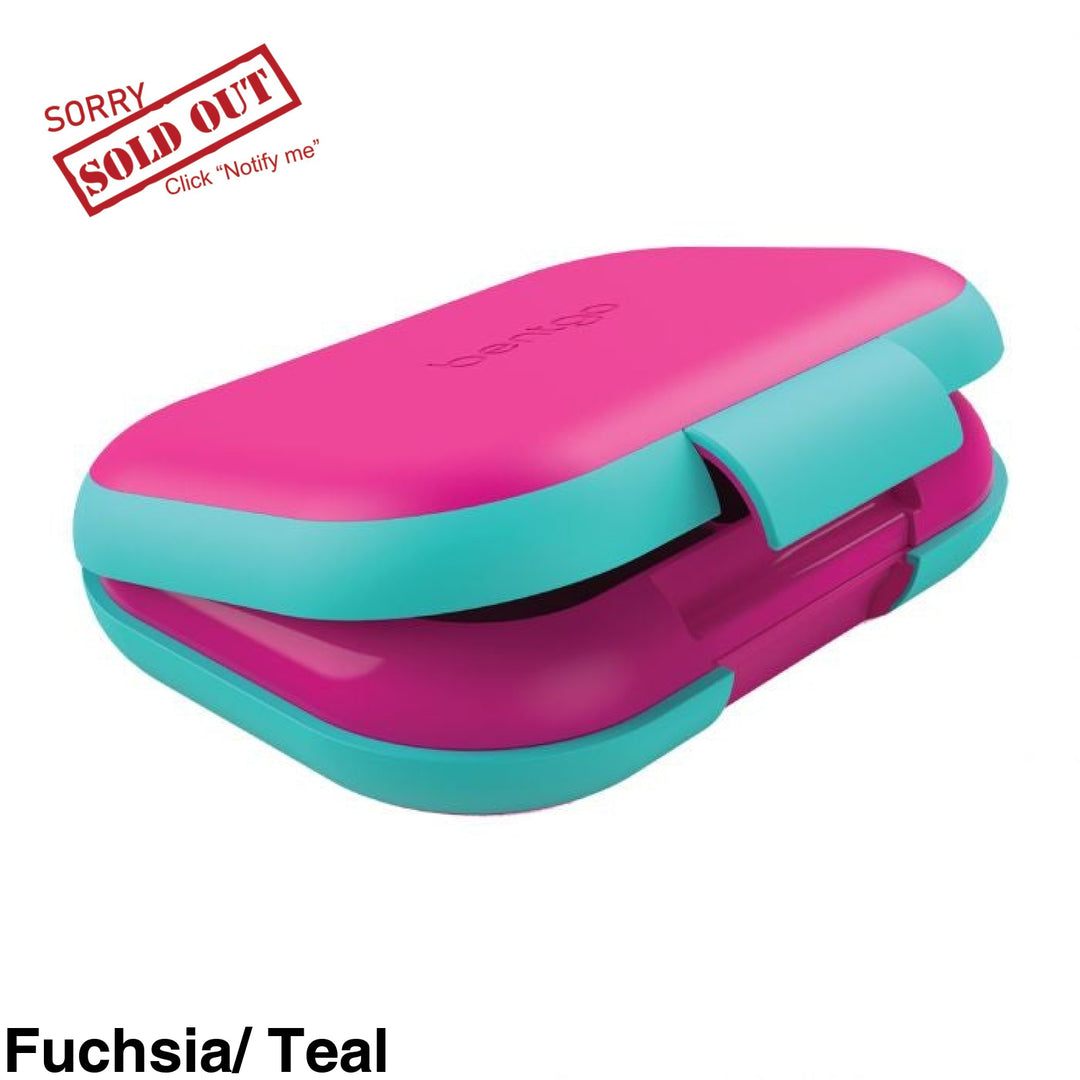 Bentgo Kids Chill Leak-Proof Print Bento Lunch Box Fuchsia/ Teal