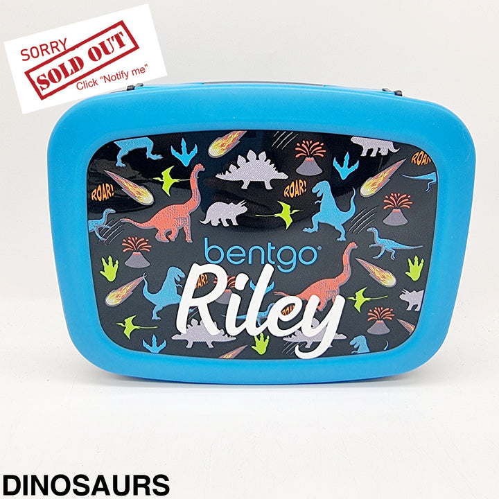 Bentgo Kids Leak-Proof Print Bento Lunch Box Dinosaurs