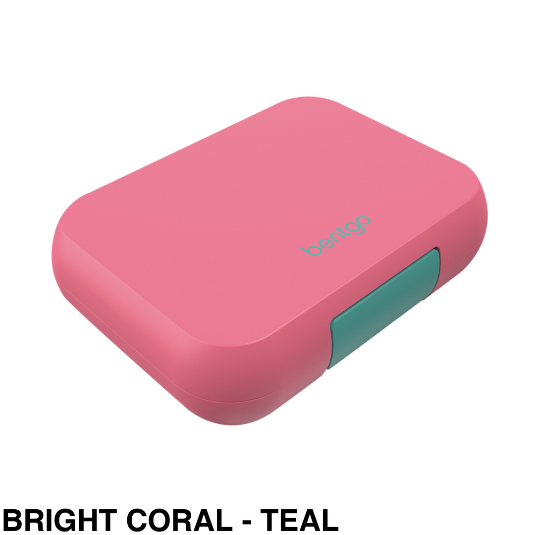 Bentgo Pop Lunchbox Bright Coral - Teal