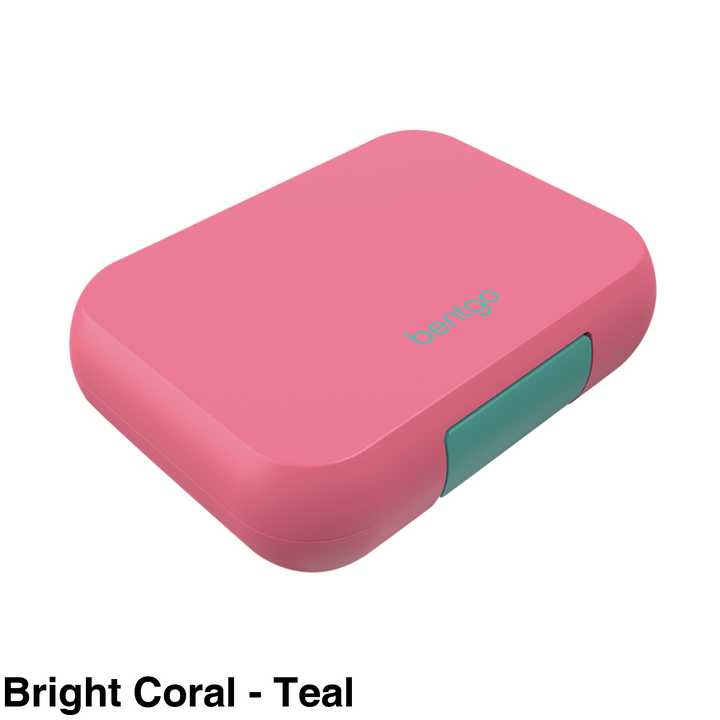 Bentgo Pop Lunchbox Bright Coral - Teal