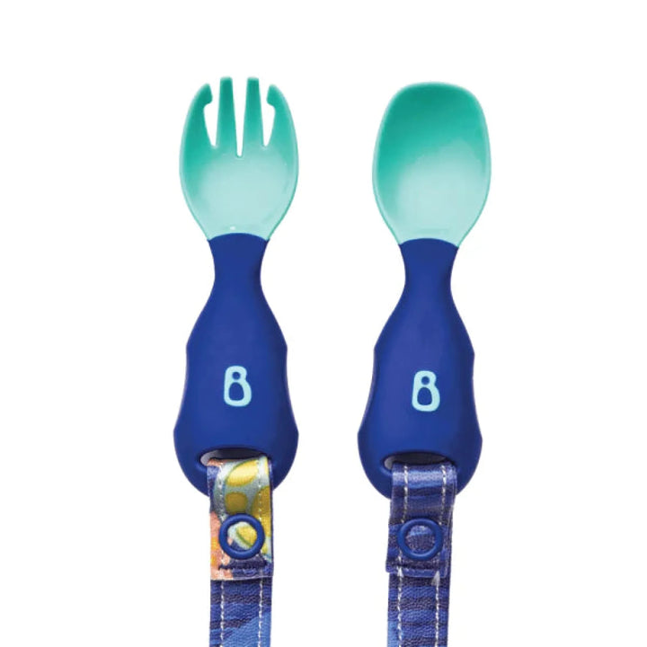 Bibado Attachable Weaning Cutlery Oceans