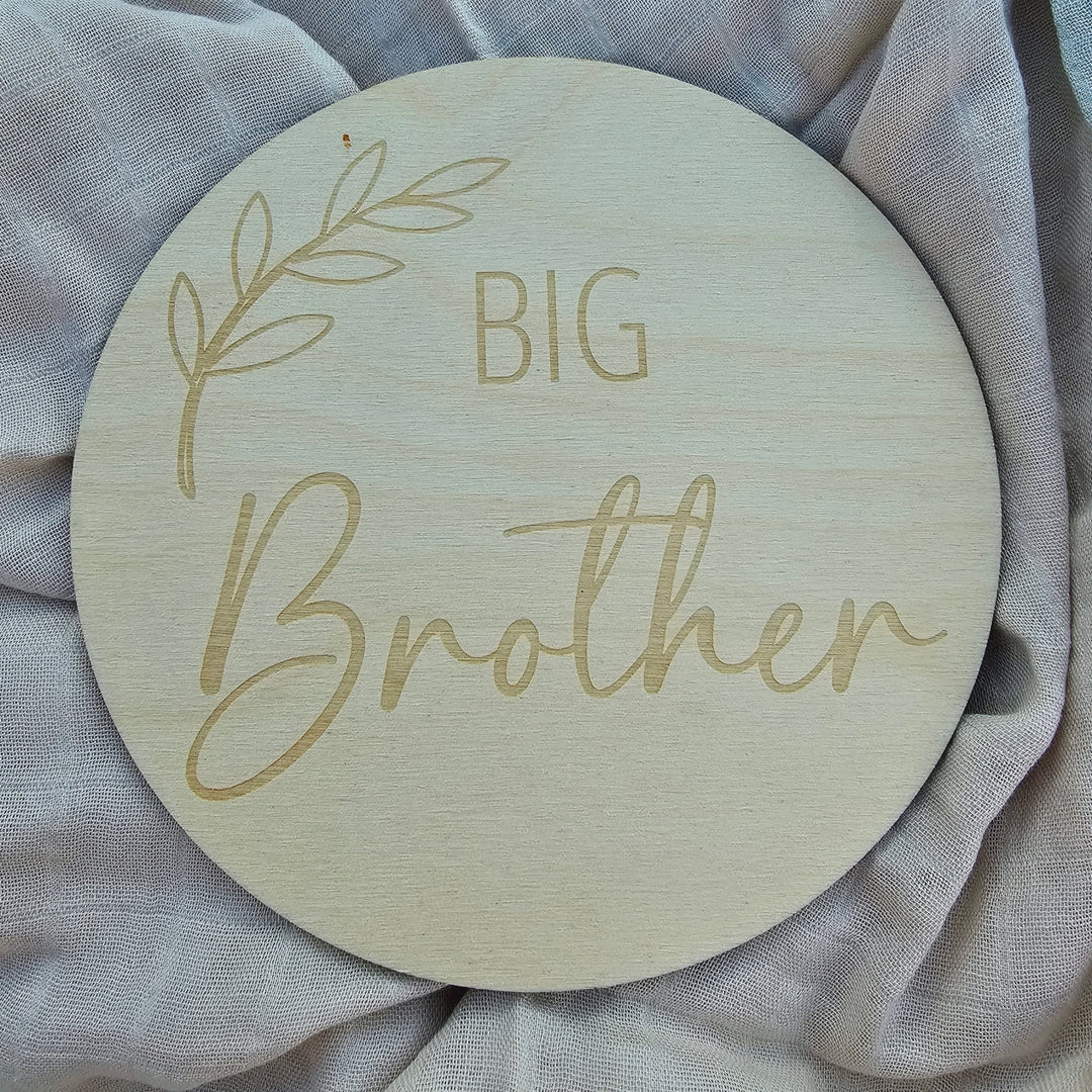 Big Brother Engraved Disc - Leaf