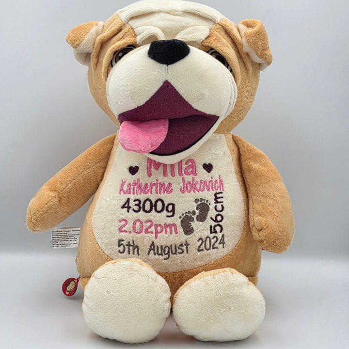 Bulldog Cubby Cubbie