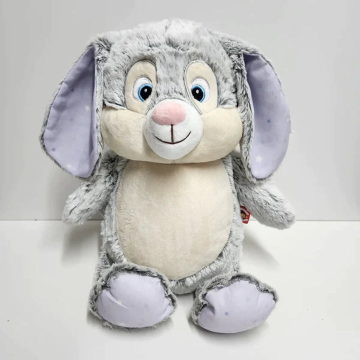 Bunny Grey With Lilac Stars Cubbie