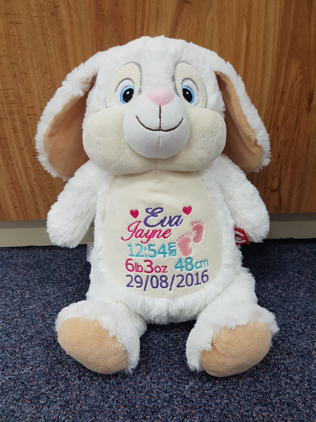 Bunny White Cubbie