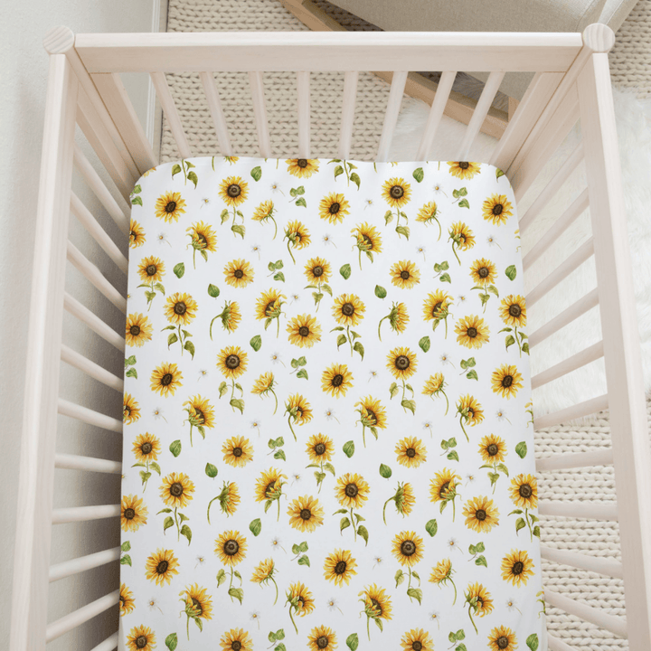 Cotton Jersey Fitted Cot Sheet - Assorted Sunny Days Sheets