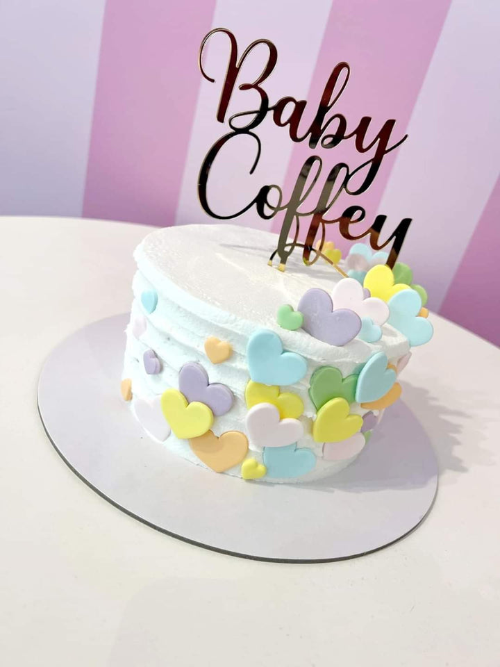 Custom Acrylic Cake Topper