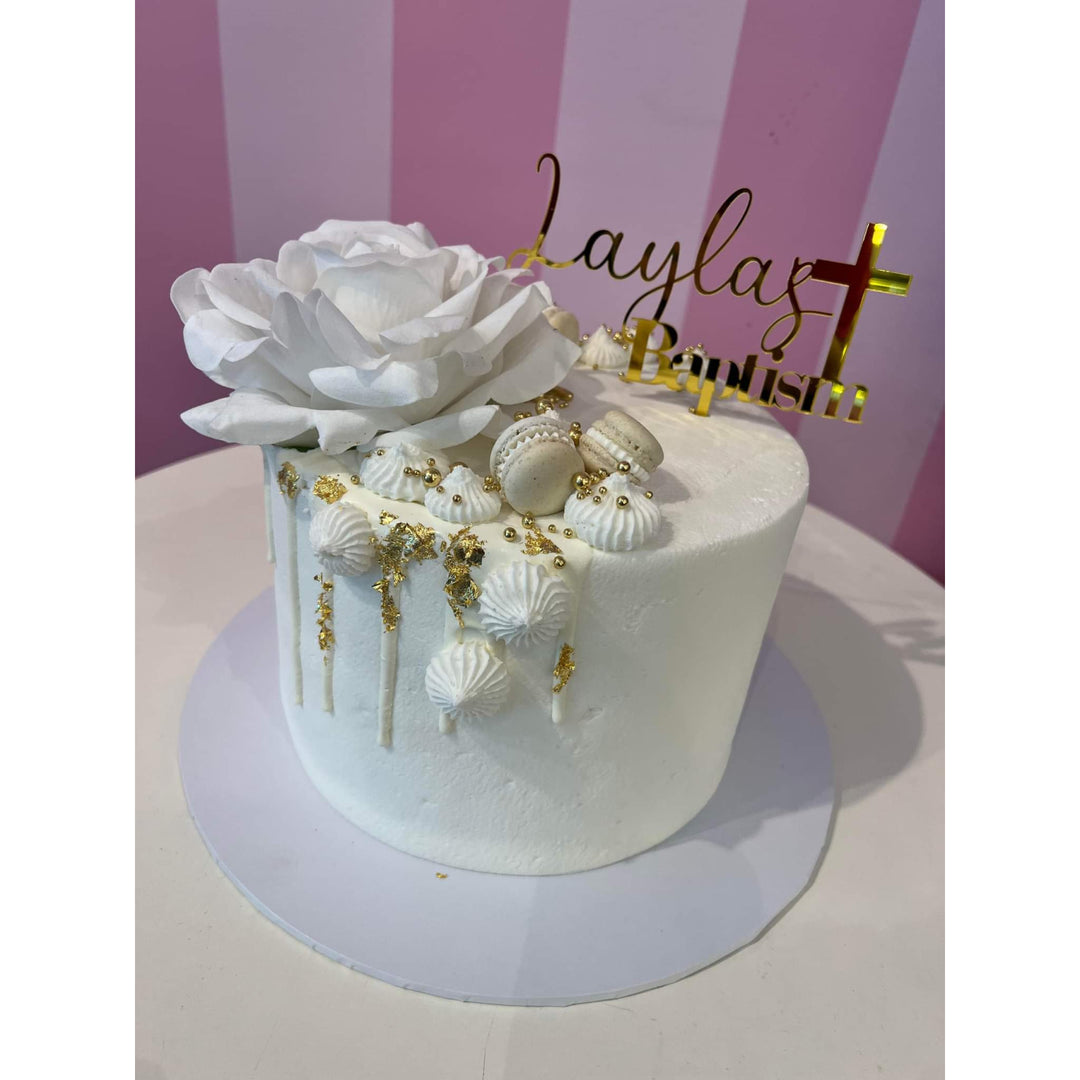 Custom Acrylic Cake Topper