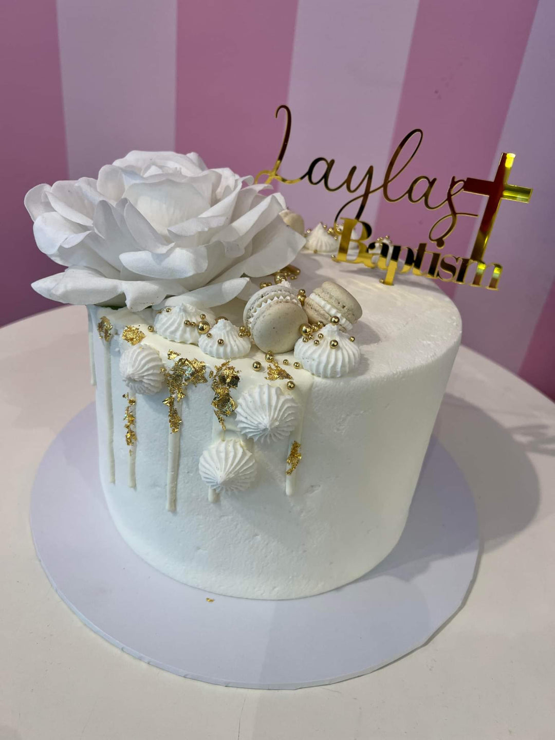 Custom Acrylic Cake Topper