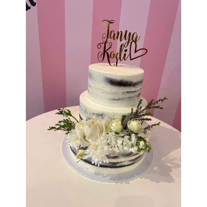 Custom Acrylic Cake Topper