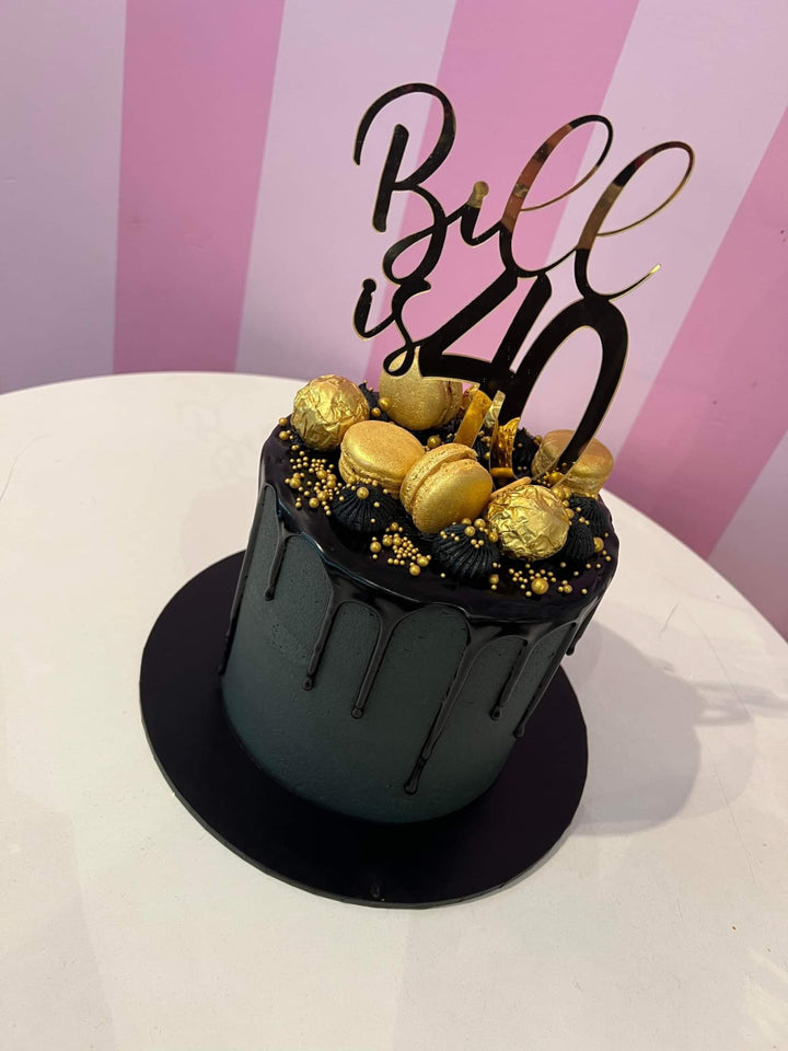 Custom Acrylic Cake Topper