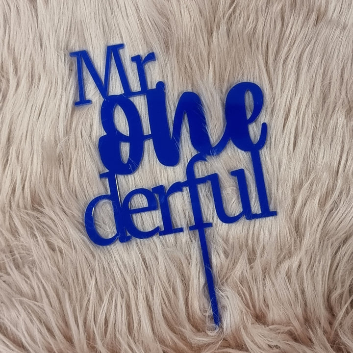 Custom Acrylic Cake Topper