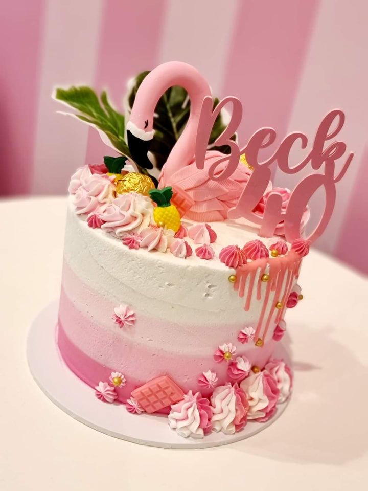 Custom Acrylic Cake Topper