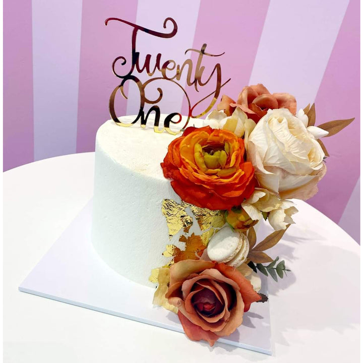 Custom Acrylic Cake Topper