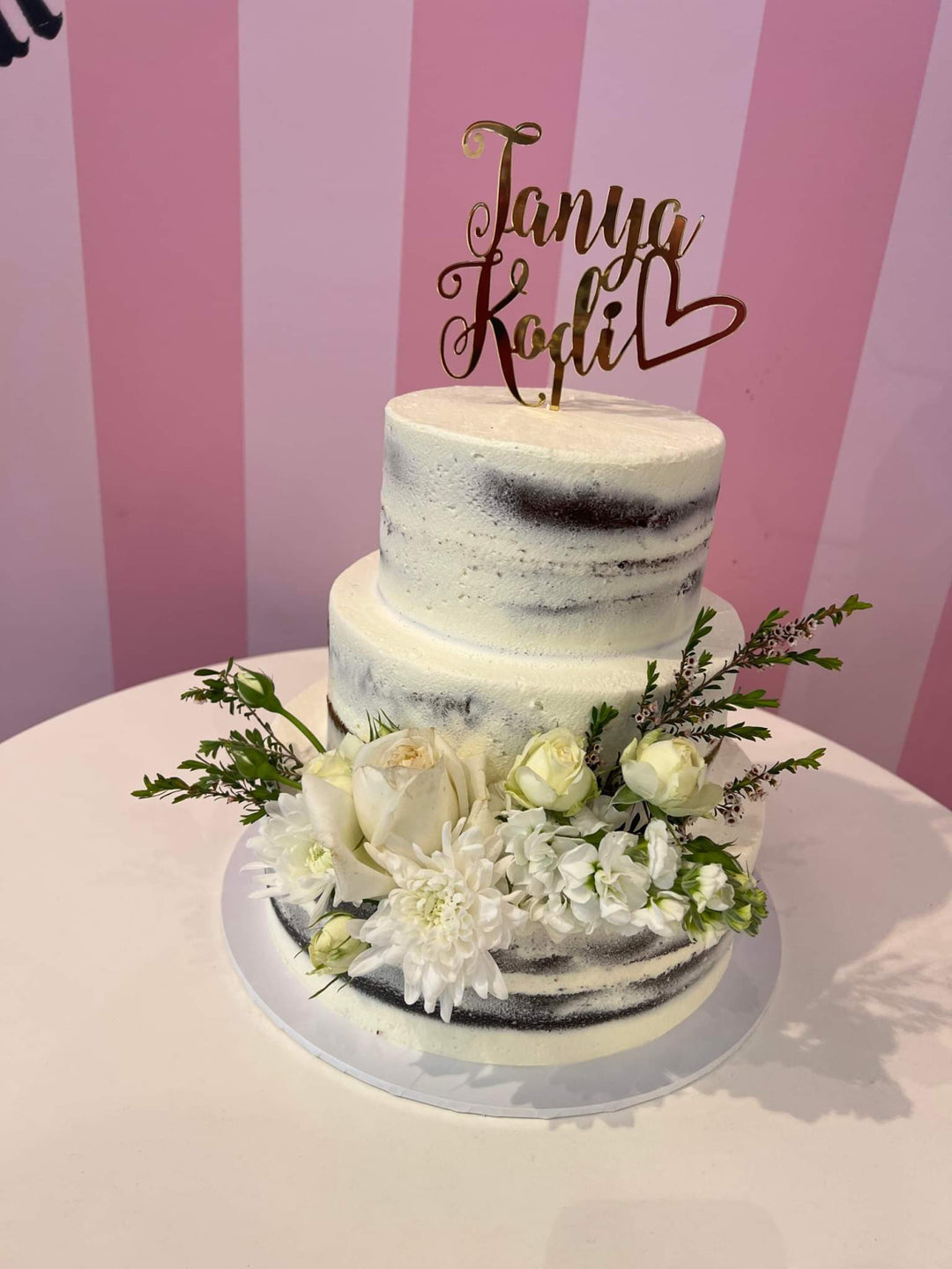 Custom Acrylic Cake Topper