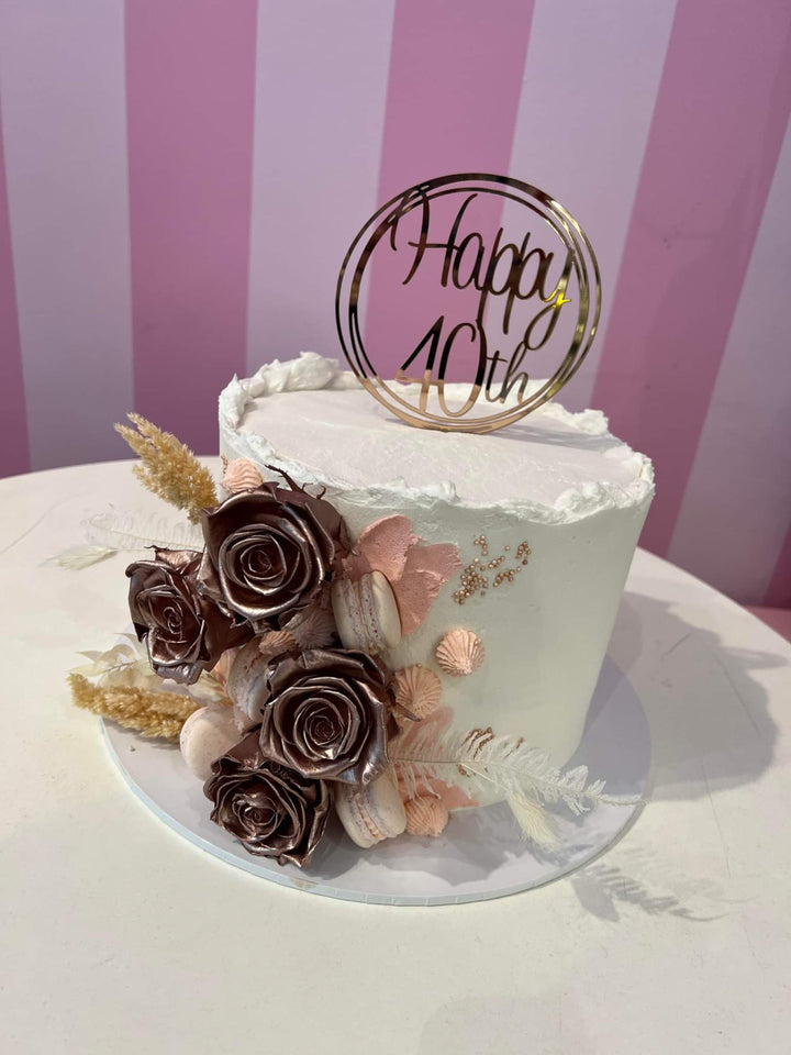 Custom Acrylic Cake Topper