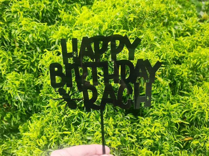 Custom Acrylic Cake Topper